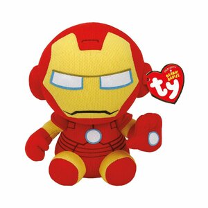 TY Beanie Babies Marvel Knuffel Iron Man 15 cm