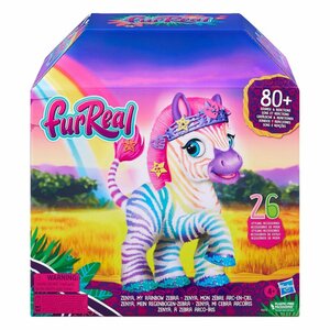 FurReal Zenya My Rainbow Zebra + Geluid en Accessoires