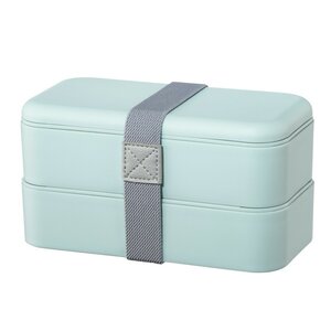 Xavax Bentobox 2 Stapelbare Lunchboxen 500 ml Per Vak Pastelblauw