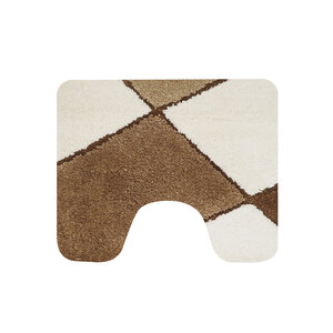 Dutch House Toiletmat Nice 60x50 cm Bruin