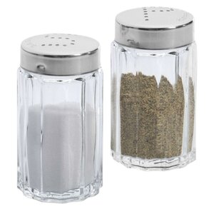 Westmark Peper en Zout Set Glas/RVS