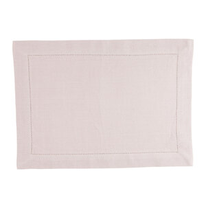 Linen&More Placemats 35x50 cm 4 Stuks Indi Light Pink