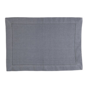 Linen&More Placemats 35x50 cm 4 Stuks Indi Grey