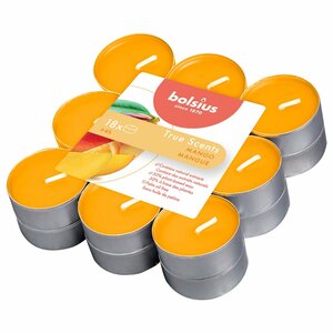 Bolsius True Scents Mango Geurtheelichten 18 Stuks