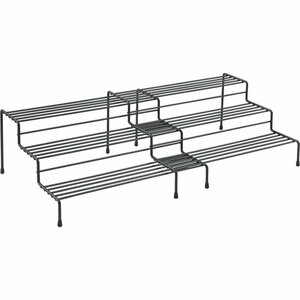 Metaltex Smart Kitchen Uitschuifbare Kruidentrap 28/55x23x13 cm Zwart