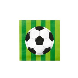 Voetbal Servetten 6 Stuks