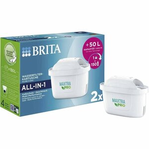 Brita Maxtra Pro All-in-1 Waterfilterpatronen 2 Stuks