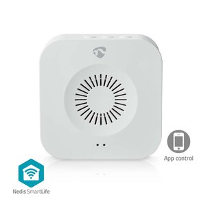 Nedis WIFICDPC20WT Smartlife Gong 433 Mhz Accessoire Voor: Wificdp10gy / Wificdp30wt / Wificdp40cwt Batterij Gevoed 4 Geluiden 4.5 V Dc / 5 V Dc Instelbaar Volume Wit