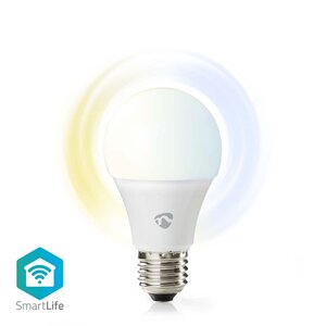 Nedis WIFILRW10E27 Smartlife Led Bulb Wi-fi E27 806 Lm 9 W Warm To Cool White Energieklasse: F Android™ / Ios Peer