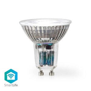 Nedis WIFILRW10GU10 Smartlife Led Bulb Wi-fi Gu10 345 Lm 4.9 W Warm To Cool White Energieklasse: G Android™ / Ios Par16