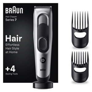 Braun HC7390 Haartrimmer Zwart/Grijs