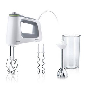 Braun HM5107WH MultiMix 5 Handmixer 750W Wit/Grijs