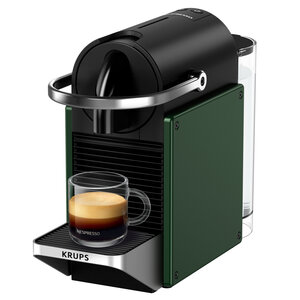 Krups XN3063 Nespresso Pixie Koffiecupmachine Donkergroen/Zwart