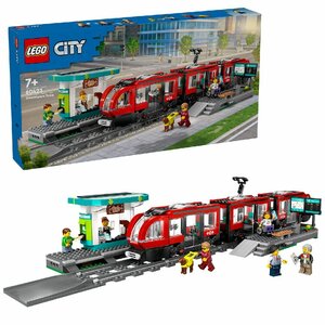 Lego City 60423 Treinen Stadstram en Station