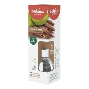 Bolsius True Scents Geurstokjes Oud Wood 60 ml