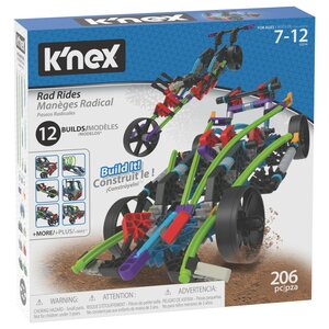 Knex Build It! Rad Rides 12in1 Set