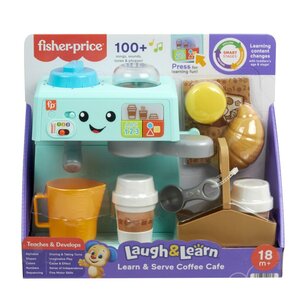 Fisher Price Lach en Leer Koffiemachine + Licht en Geluid