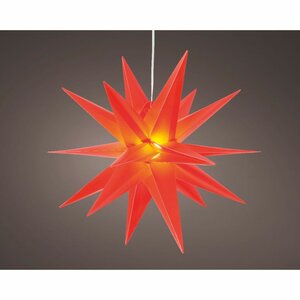 Lumineo LED Ster 40 cm Rood