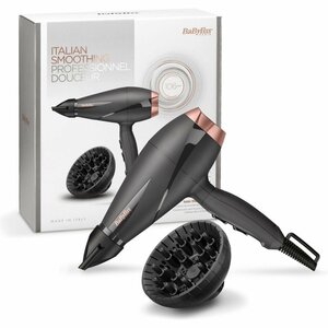 Babyliss 6709DE Smooth Pro Föhn 2100W Zwart/Rosé