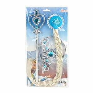 Ice Princess Verkleedset Accessoires 3-delig