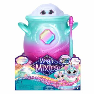 Magic Mixies Regenboog Ketel met Mist + Interactief Pluche