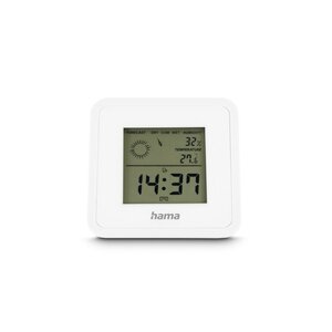 Hama Borneo Digitale Thermometer en Hygrometer voor Binnen Wit