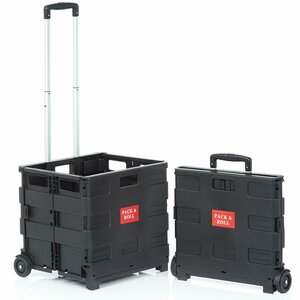 Seco SE-ZY-LC-BK Opvouwbare Trolley Krat Assorti