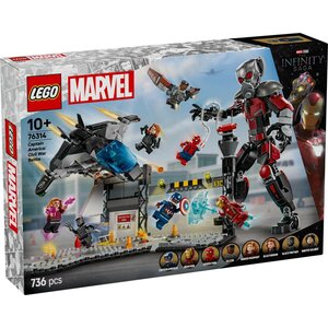 Lego Super Heroes 76314 Marvel Captain America Civil War Actiescene