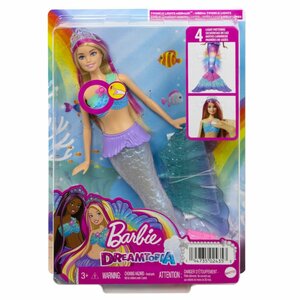 Barbie Dreamtopia Twinkle Lights Zeemeermin Pop + Licht