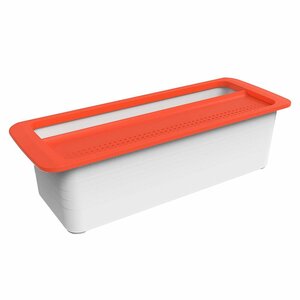 Rotho Pasta Cooker 1.8L 29.7x11.3x8.3 cm Papaya Rood/Wit