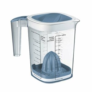 Rotho Loft Multipurpose Maatbeker + Citruspers 1.5L Horizon Blauw/Transparant