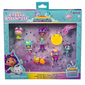 Gabby's Dollhouse Feest Figuren Set 6 Stuks