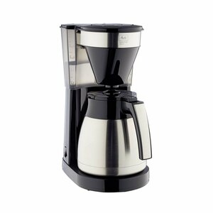 Melitta Easy II Top Therm Steel Koffiezetapparaat RVS/Zwart