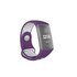 Hama Sportpolsband Voor Fitbit Charge 3/4 Ademend Horlogebandje Paars/grijs_