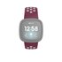 Hama Sportpolsband Voor Fitbit Versa3/Sense Ademend Universeel Bordeaux/grijs_