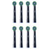 Oral-B Cross Action Pro Opzetborstels 8 Stuks Zwart_