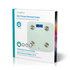 Nedis WIFIHS10WT Wi-fi Smart Personenweegschaal Bmi, Vet-, Water-, Bot-, Spieren-, Eiwitgehalte Gehard Glas 8 Personen_