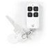 Nedis ZBRC10WT Smart Afstandsbediening Zigbee 4 Knoppen Inclusief Accu Wit_