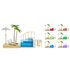 Rainbow High Color Change Pool and Beach Club Set + Licht_