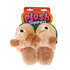 Pluche Kinderpantoffels Hond Maat 25-27 Beige_