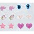 Unicorn Oorbellen Stickers_