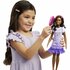 Barbie My First Barbie Pop Donker Haar met Poedel_