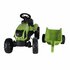 Falk Claas Arion 410 Traptractor met Aanhanger 132x42x53 cm Groen/Zwart_