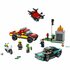 Lego City 60319 Brandweer en Politie Achtervolging_