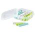 Xavax Set Sluitclips Met Praktische Bewaarbox Gekleurd 30 Stuks_