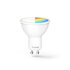 Hama Wifi-Ledlamp GU10 5.5W RGBW Dimbaar Wit_