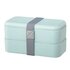 Xavax Bentobox 2 Stapelbare Lunchboxen 500 ml Per Vak Pastelblauw_