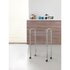 Tomado Metaltex Keuken/Badkamer Opbergtrolley Lugano 41x23x63 cm Wieltjes_