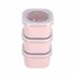 Sunware Sigma Home Lunchbakjes 3 Stuks Roze_