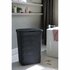 Curver Style Rieten-Look Wasmand 60L Antraciet_